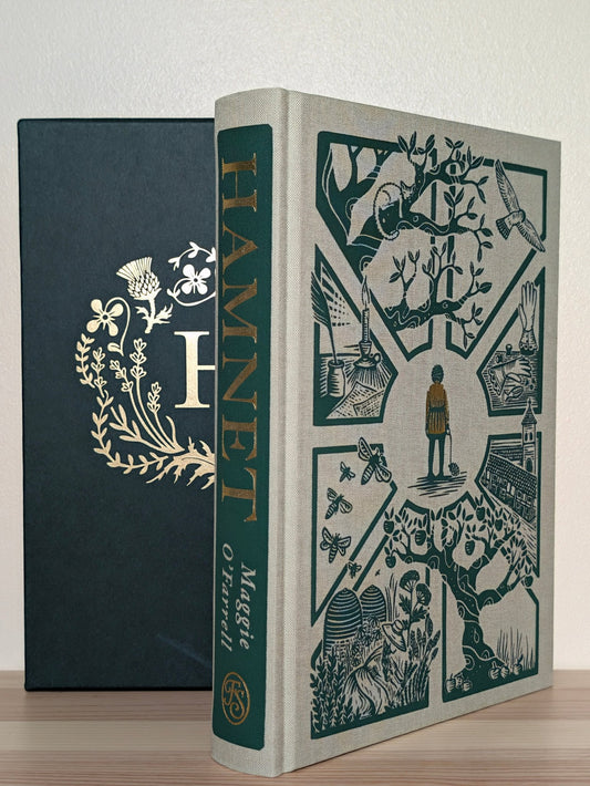 Hamnet by Maggie O'Farrell (Stamped Folio Slipcase Edition) - Fialta Books