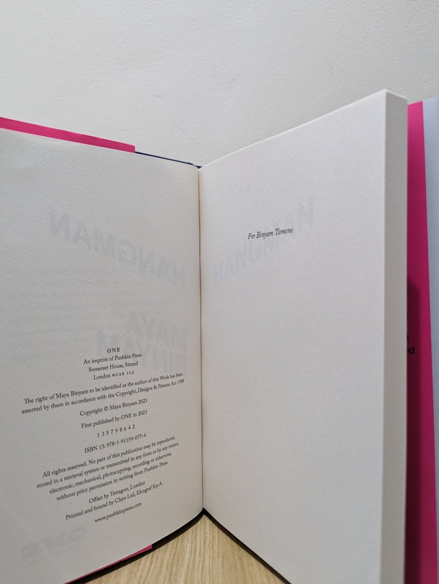 Hangman by Maya Binyam (First Edition) - Fialta Books