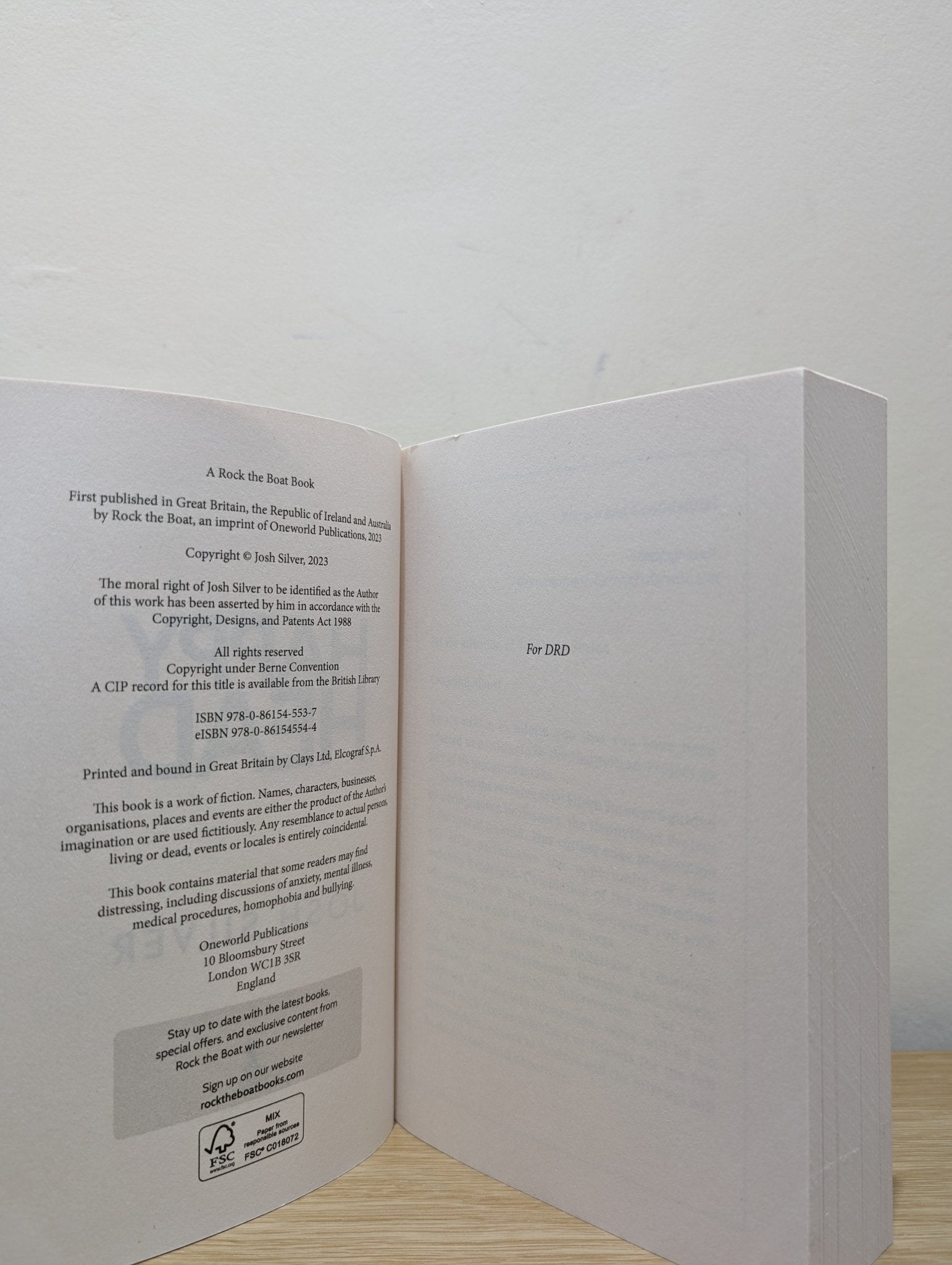 HappyHead by Josh Silver (Signed First Edition) - Fialta Books