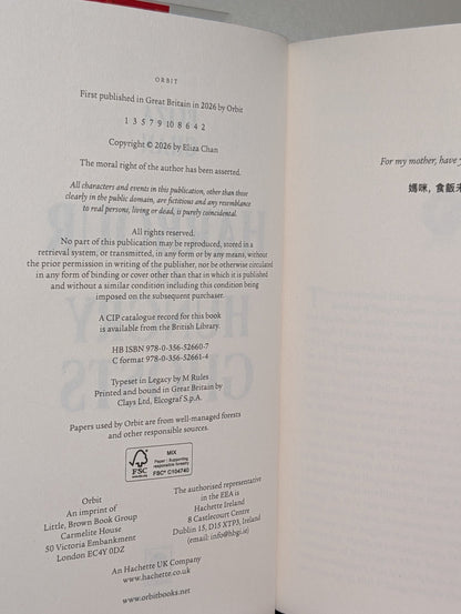 Harbour of Hungry Ghosts by Eliza Chan (Signed First Edition with sprayed edges) - Fialta Books