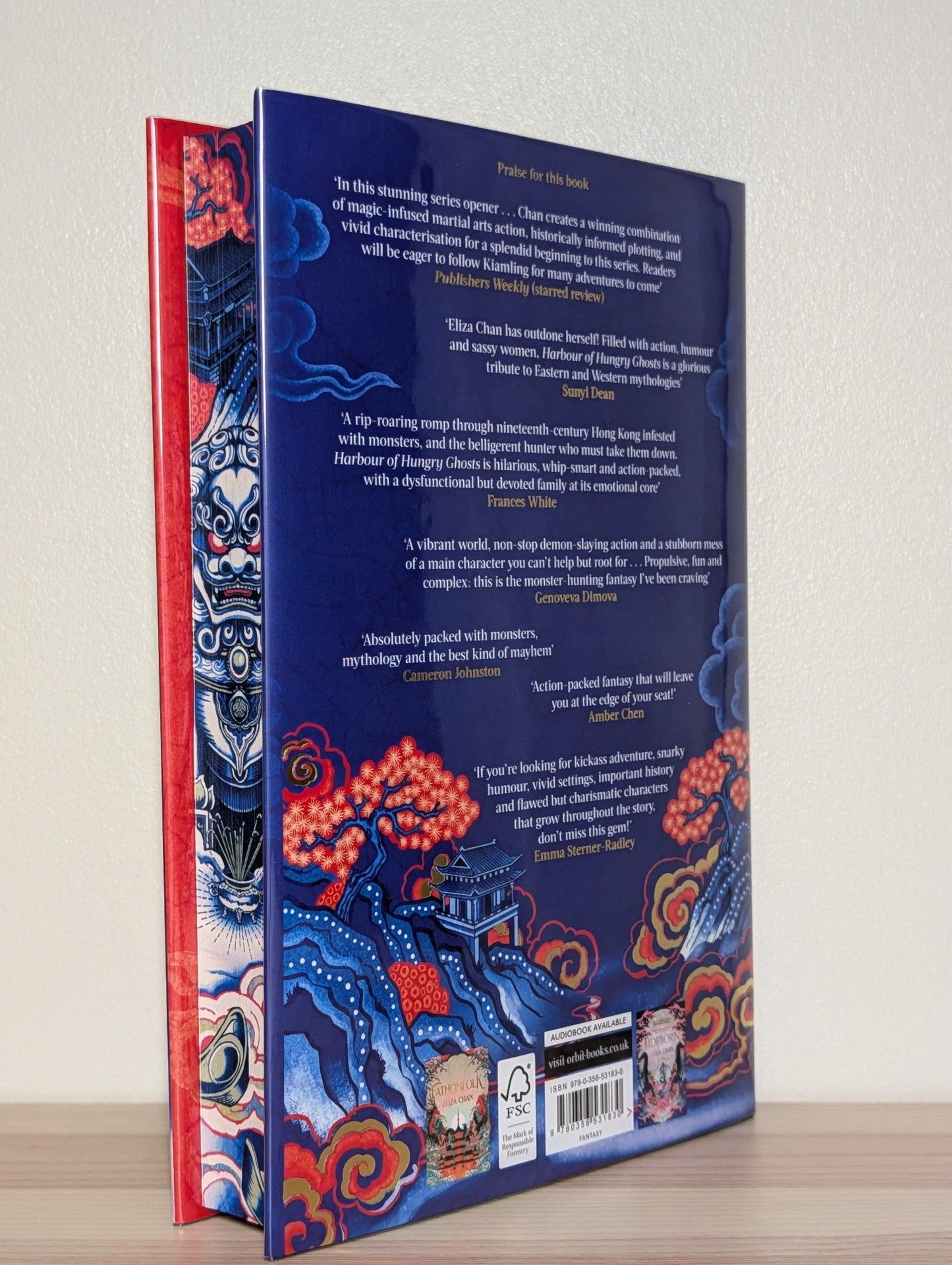 Harbour of Hungry Ghosts by Eliza Chan (Signed First Edition with sprayed edges) - Fialta Books