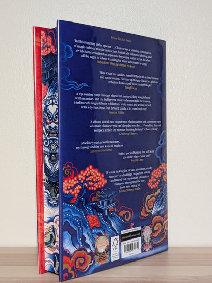 Harbour of Hungry Ghosts by Eliza Chan (Signed First Edition with sprayed edges) - Fialta Books