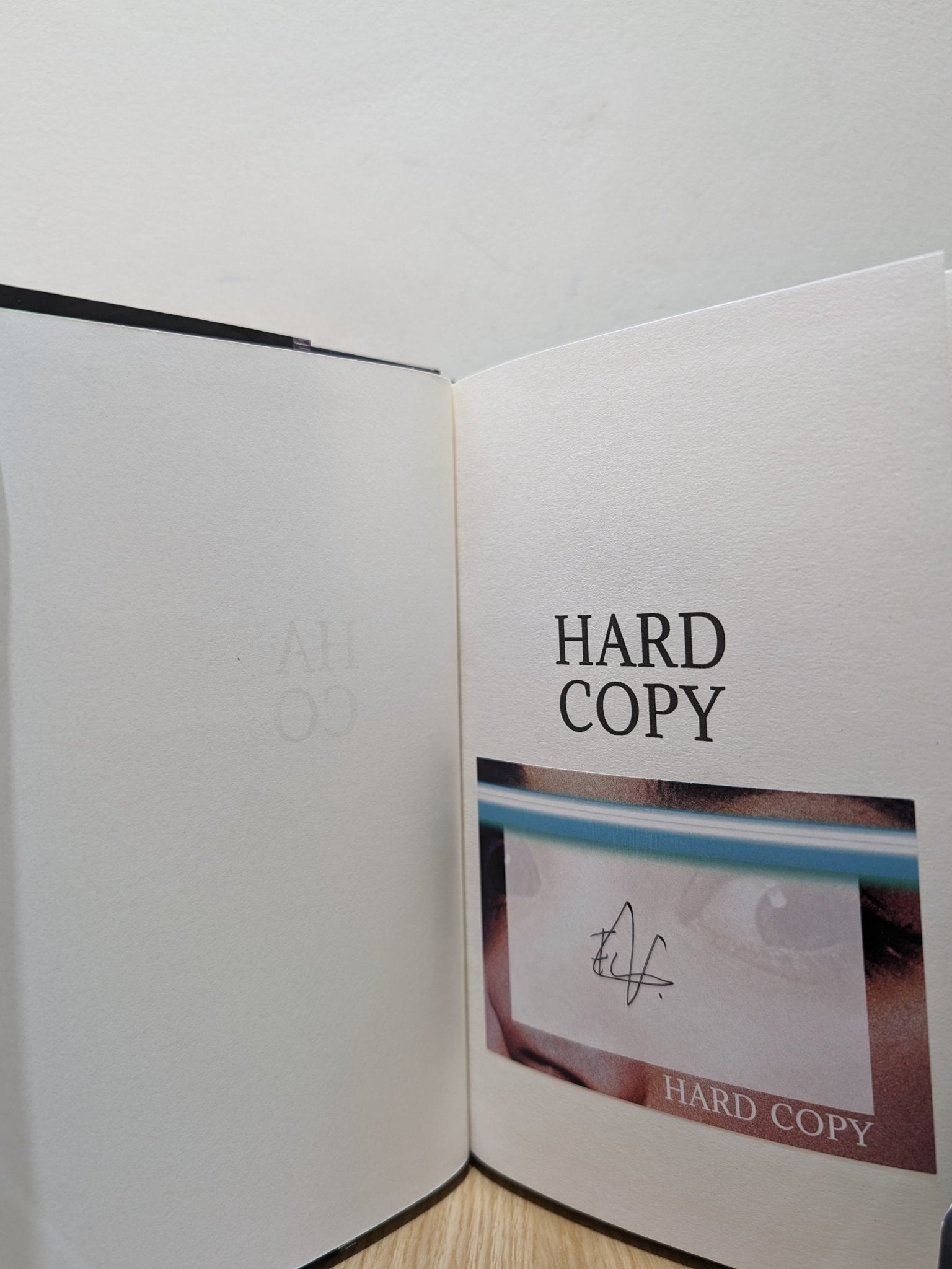 Hard Copy: A story of girl meets printer by Fien Veldman (Signed First Edition) - Fialta Books