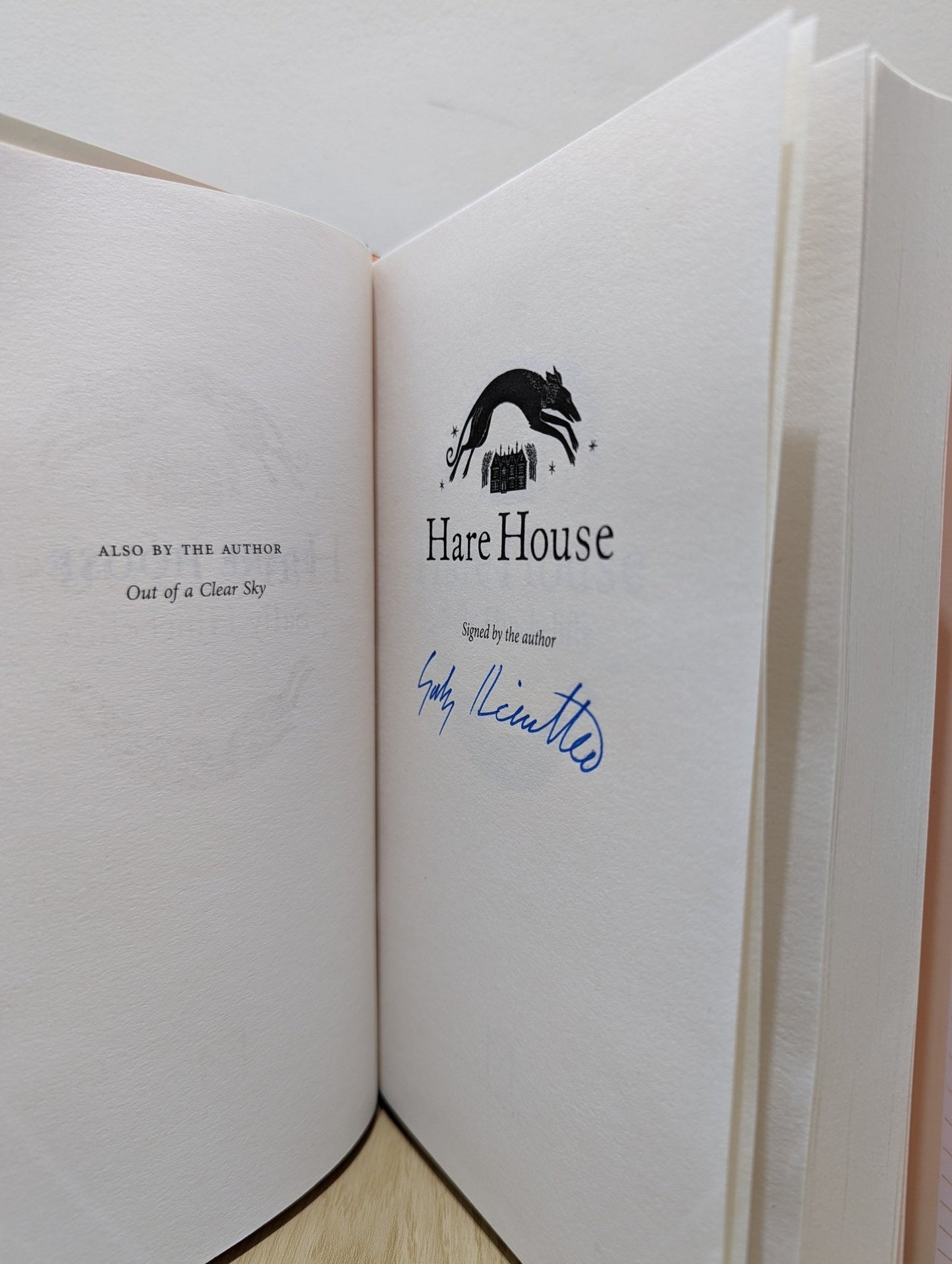 Hare House by Sally Hinchcliffe (Signed First Edition) - Fialta Books