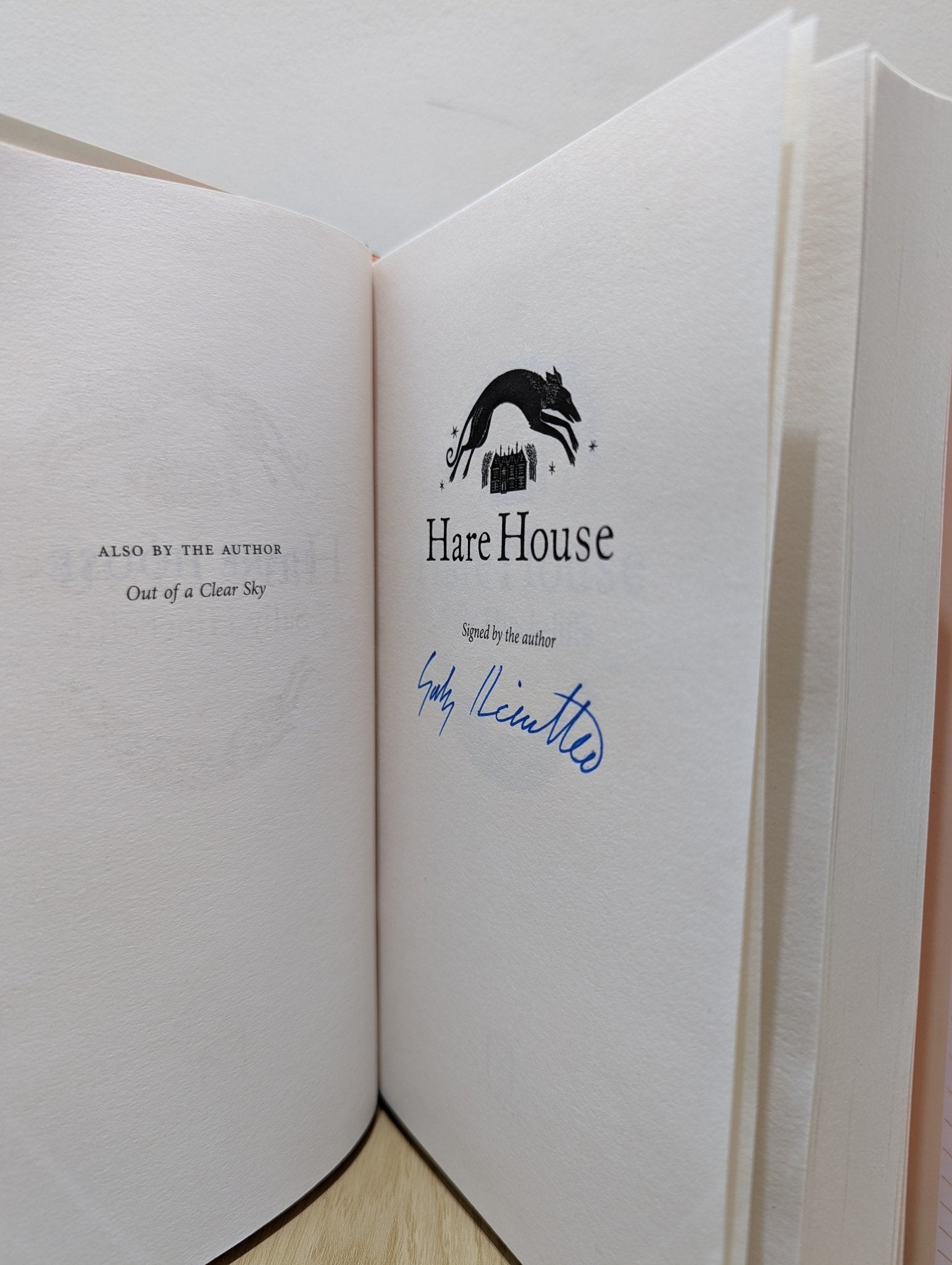 Hare House by Sally Hinchcliffe (Signed First Edition) - Fialta Books