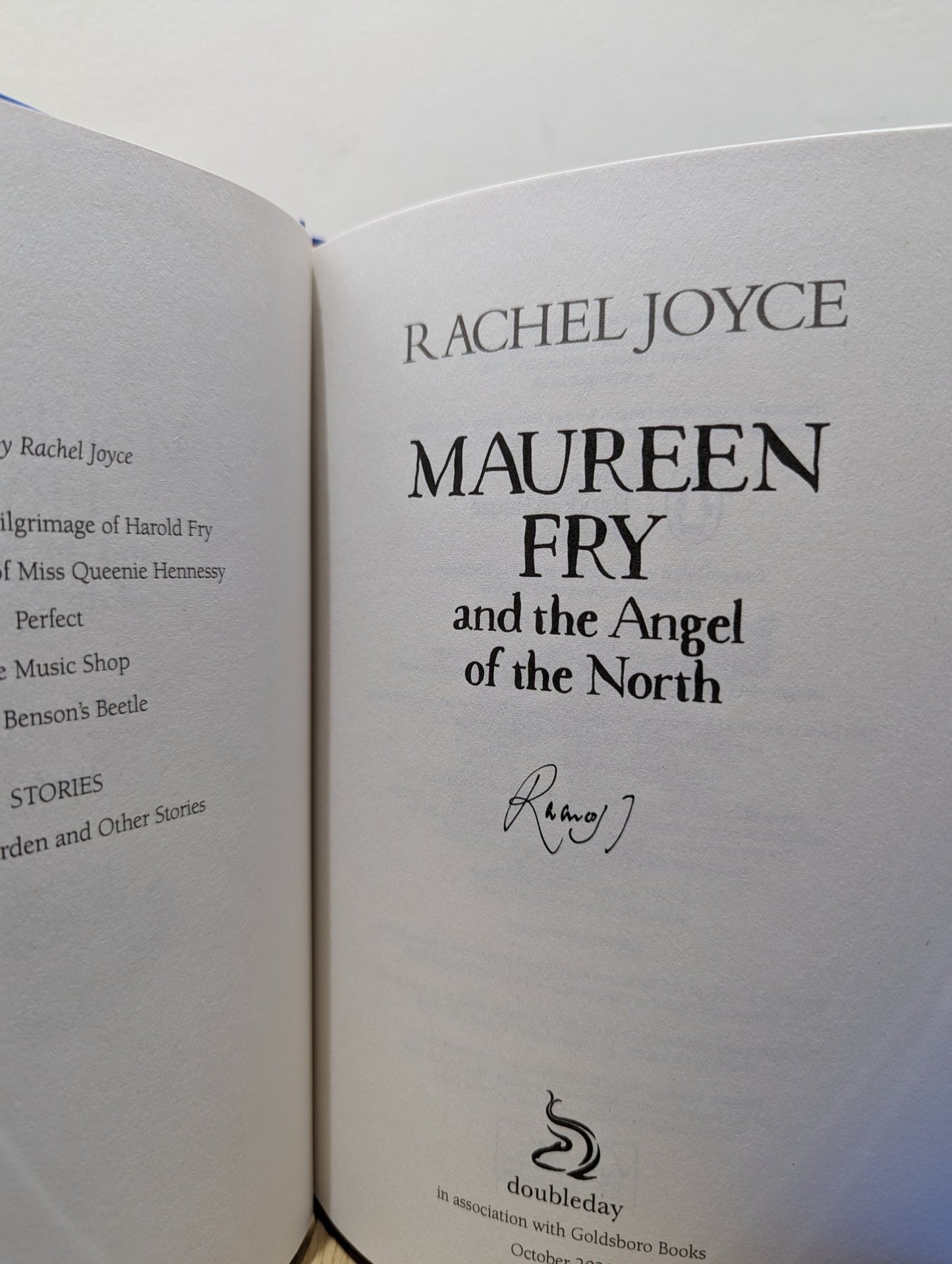 Harold Fry Series by Rachel Joyce (Signed Slipcase Edition) - Fialta Books