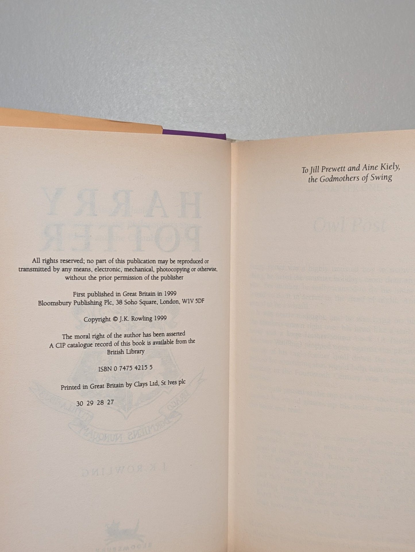 Harry Potter and the Prisoner of Azkaban by J. K. Rowling - Fialta Books