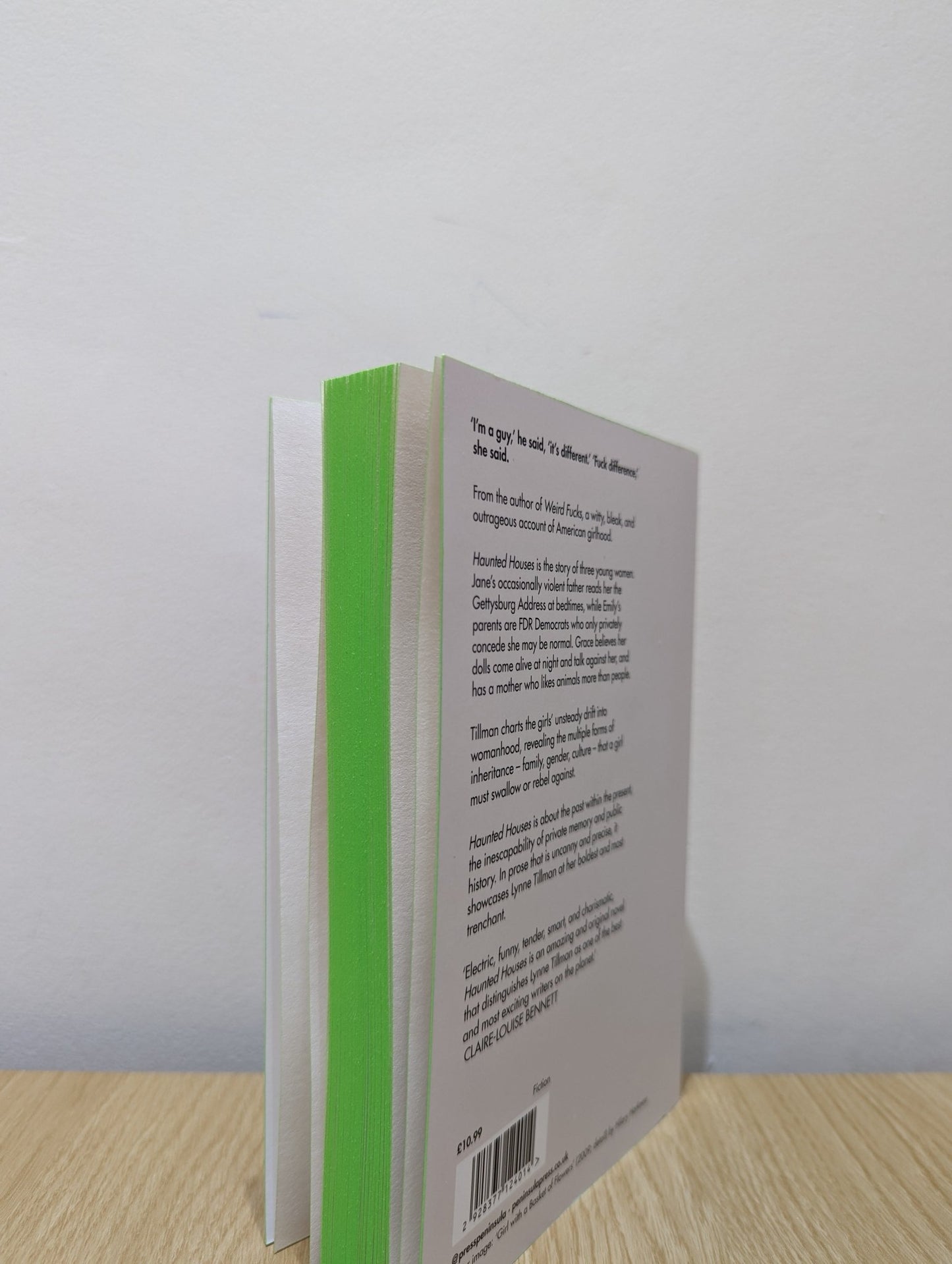 Haunted Houses by Lynne Tillman (Signed Limited Edition with sprayed edges) - Fialta Books