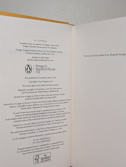 Having Spent Life Seeking by Kae Tempest (Signed First Edition) - Fialta Books