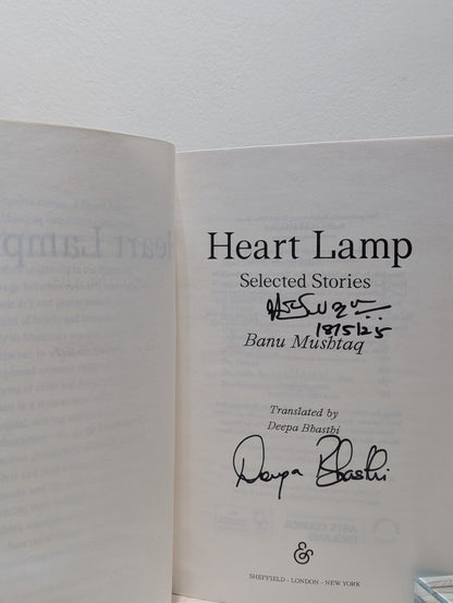 Heart Lamp: Selected Stories by Banu Mushtaq (Double Signed First Edition) - Fialta Books