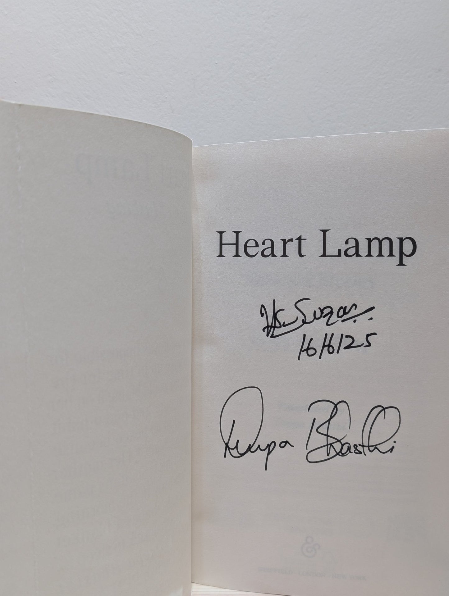 Heart Lamp: Selected Stories by Banu Mushtaq (Signed) - Fialta Books