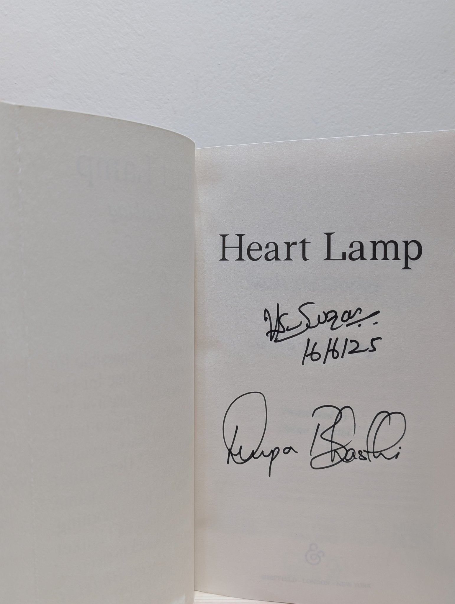 Heart Lamp: Selected Stories by Banu Mushtaq (Signed) - Fialta Books