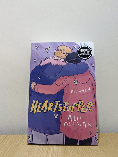 Heartstopper Volume 4 by Alice Oseman (Signed) - Fialta Books