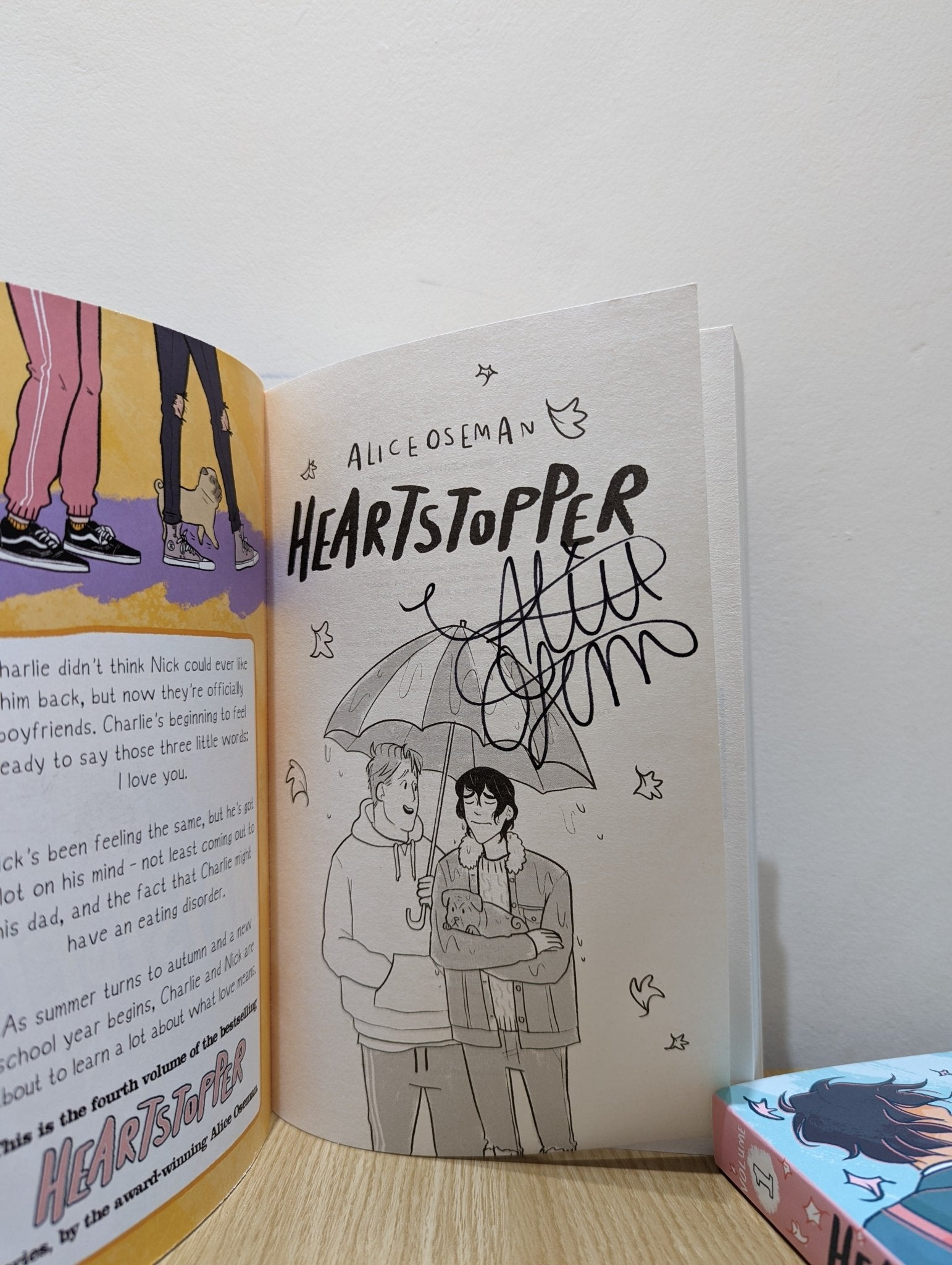 Heartstopper Volume 4 by Alice Oseman (Signed) - Fialta Books