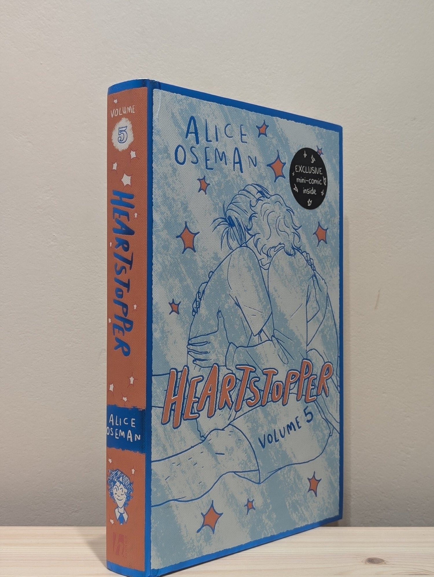 Heartstopper Volume 5 by Alice Oseman (Signed Hardback Edition) - Fialta Books
