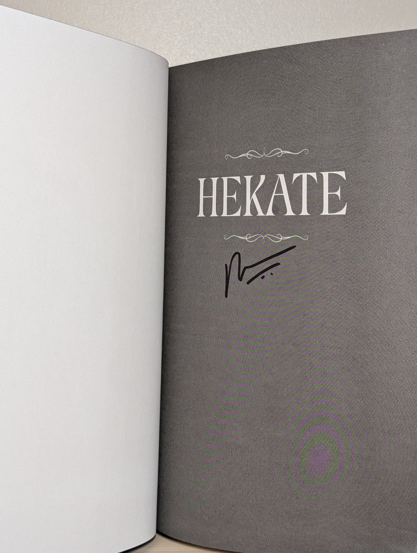 Hekate by Nikita Gill (Signed First Edition with sprayed edges) - Fialta Books