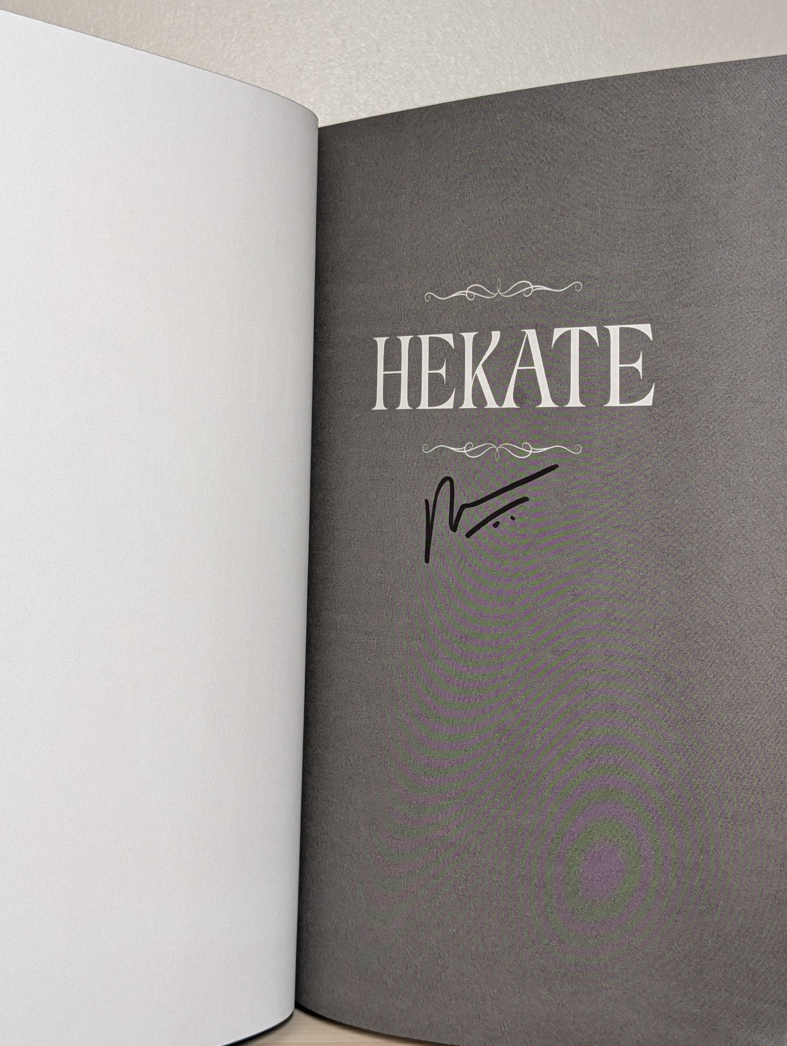 Hekate by Nikita Gill (Signed First Edition with sprayed edges) - Fialta Books