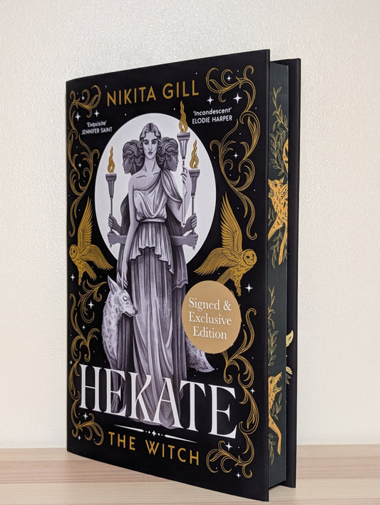 Hekate by Nikita Gill (Signed First Edition with sprayed edges) - Fialta Books
