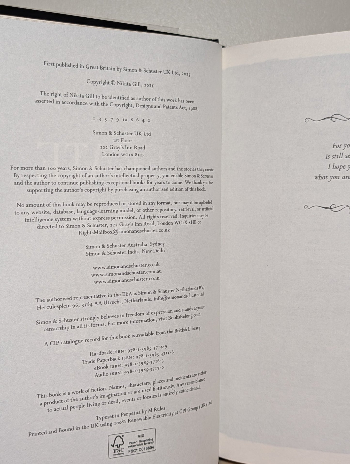 Hekate by Nikita Gill (Signed Numbered First Edition with sprayed edges) - Fialta Books