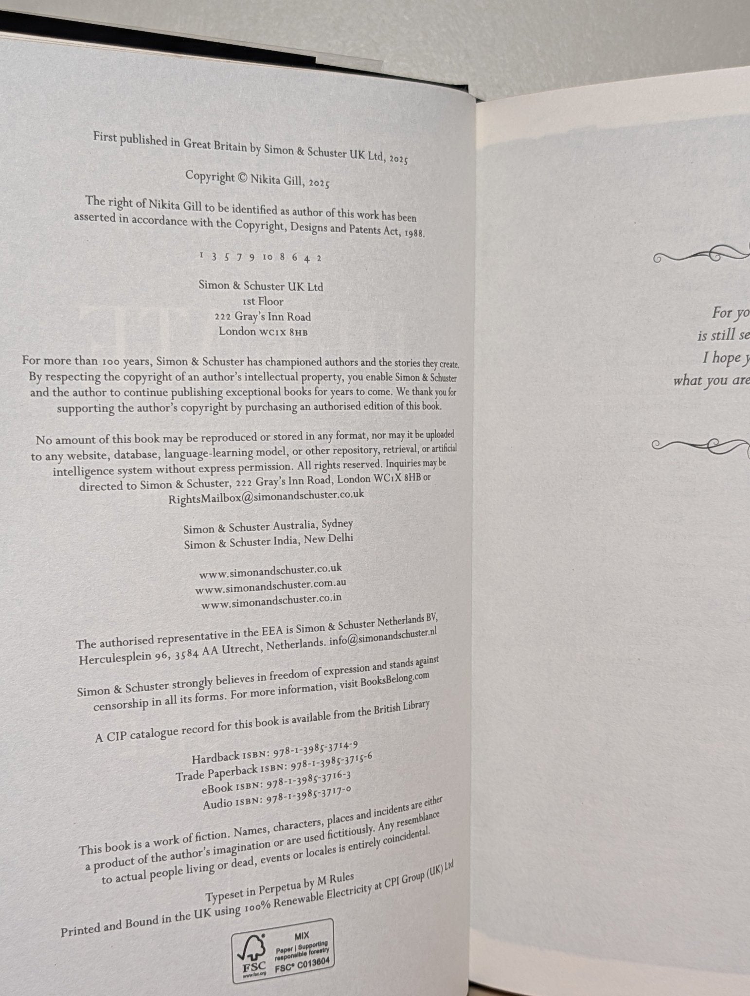 Hekate by Nikita Gill (Signed Numbered First Edition with sprayed edges) - Fialta Books