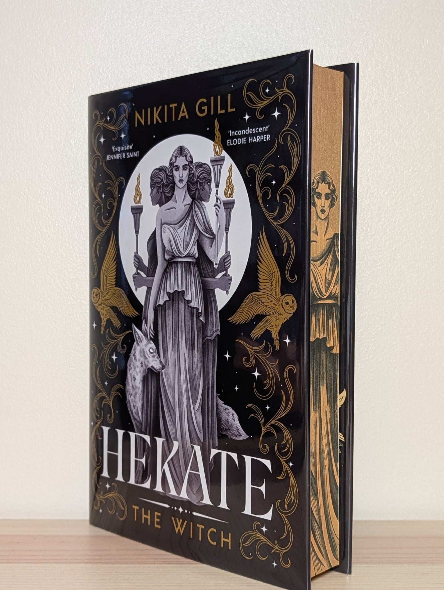 Hekate by Nikita Gill (Signed Numbered First Edition with sprayed edges) - Fialta Books