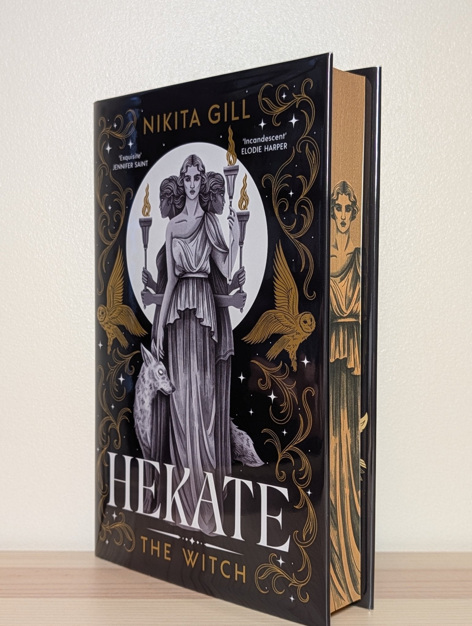 Hekate by Nikita Gill (Signed Numbered First Edition with sprayed edges) - Fialta Books
