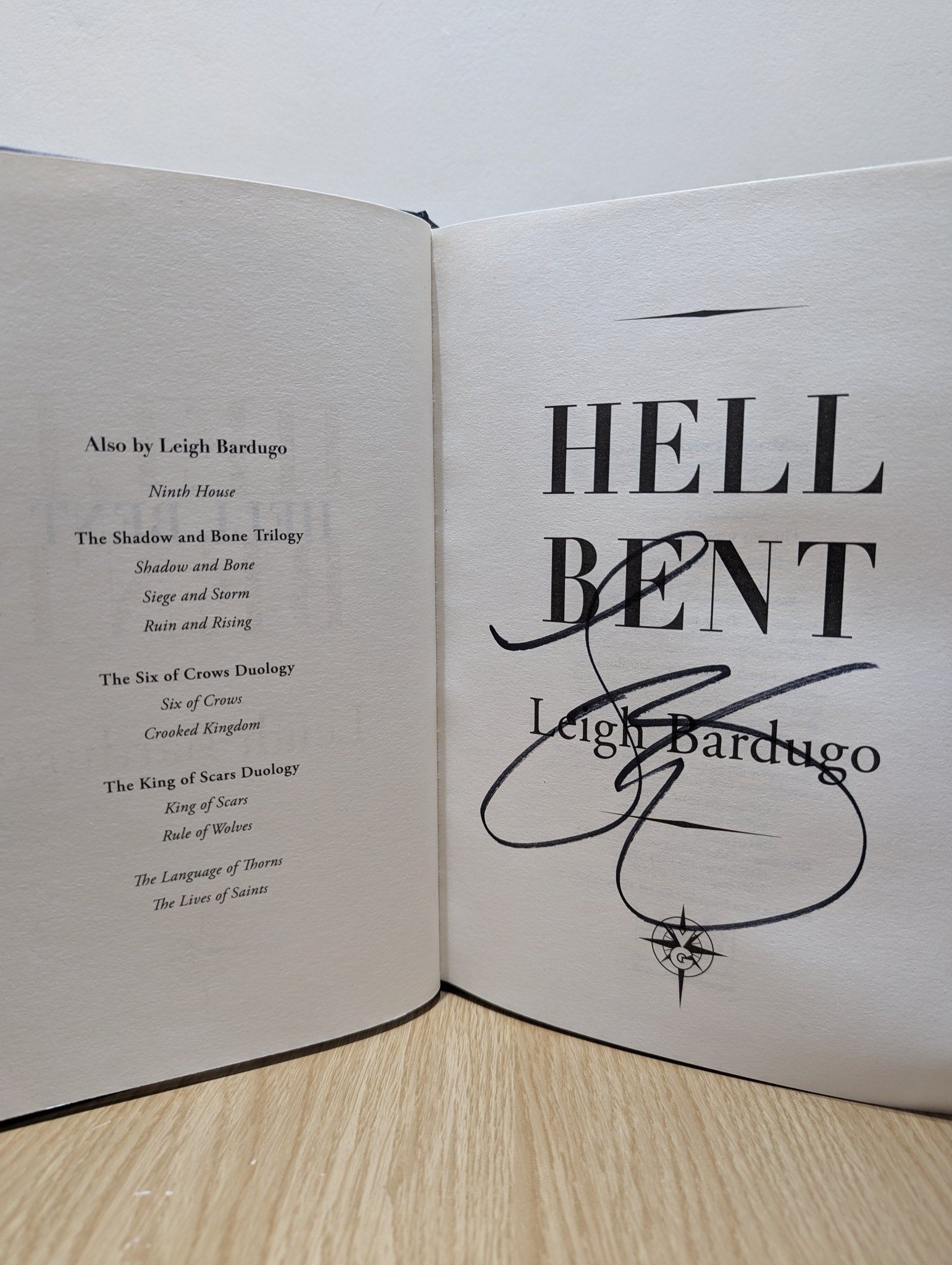 Hell Bent by Leigh Bardugo (Signed First Edition) - Fialta Books