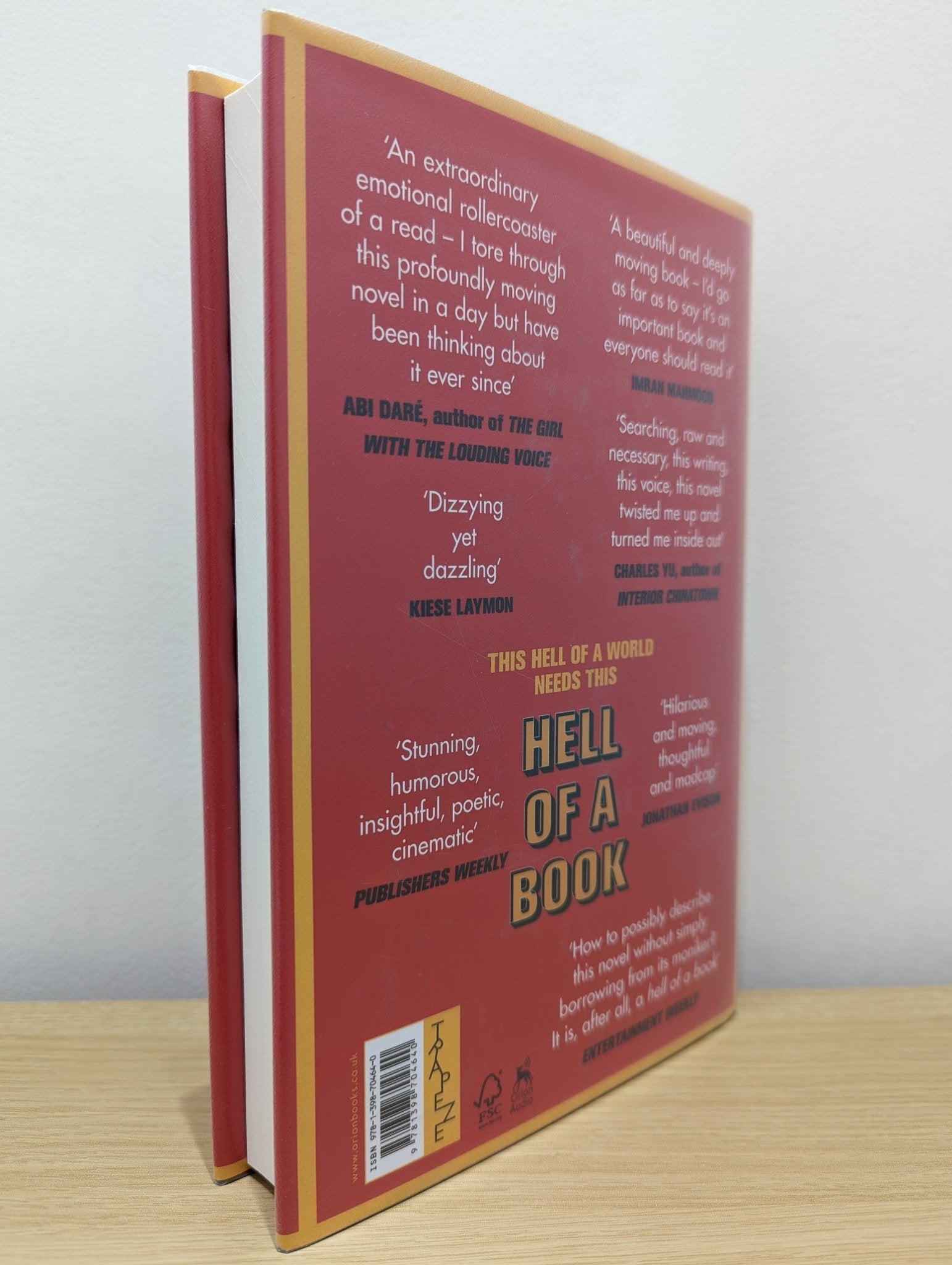 Hell of a Book by Jason Mott - Fialta Books