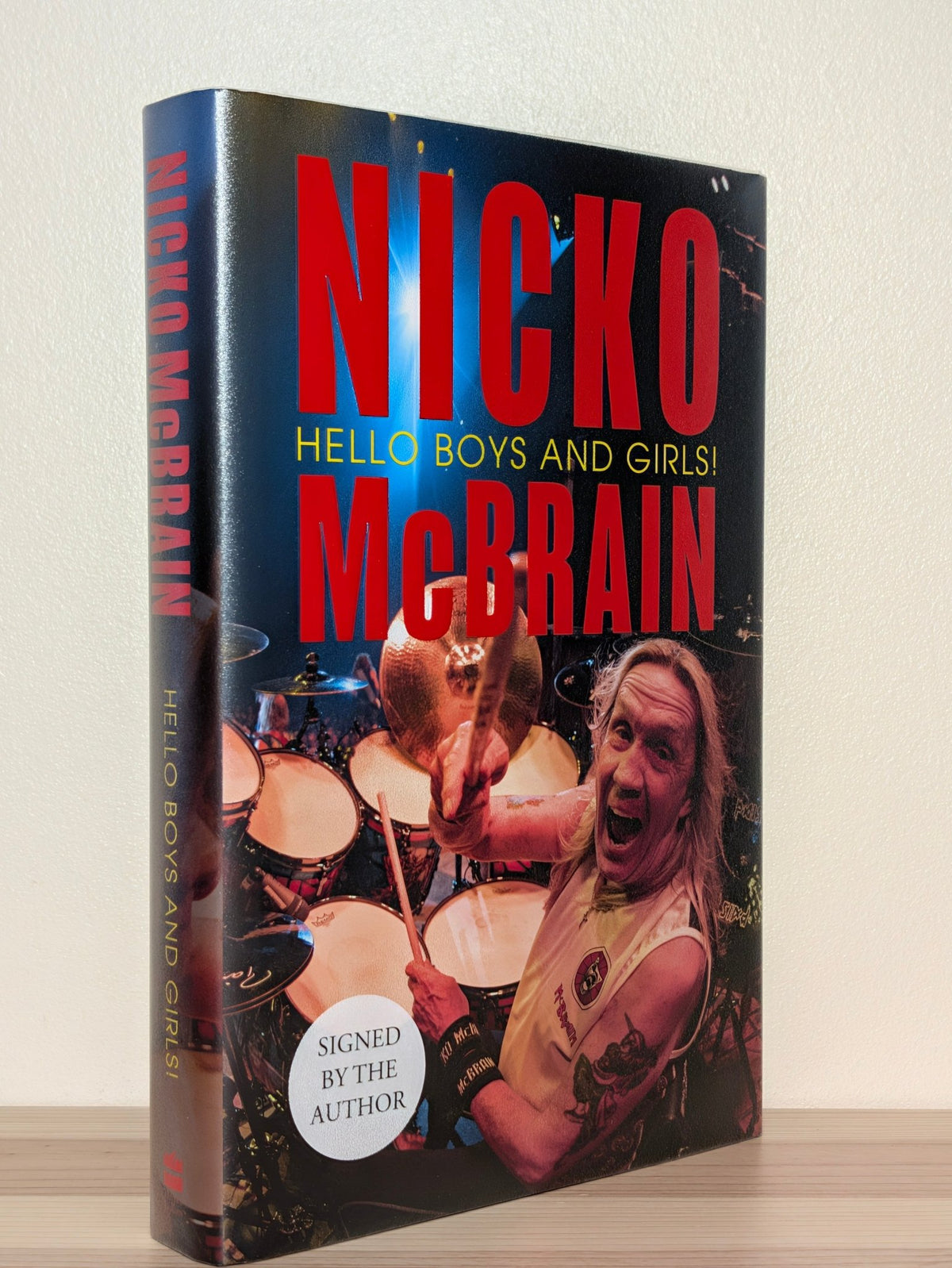 Hello Boys and Girls! by Nicko McBrain (Signed First Edition) - Fialta Books