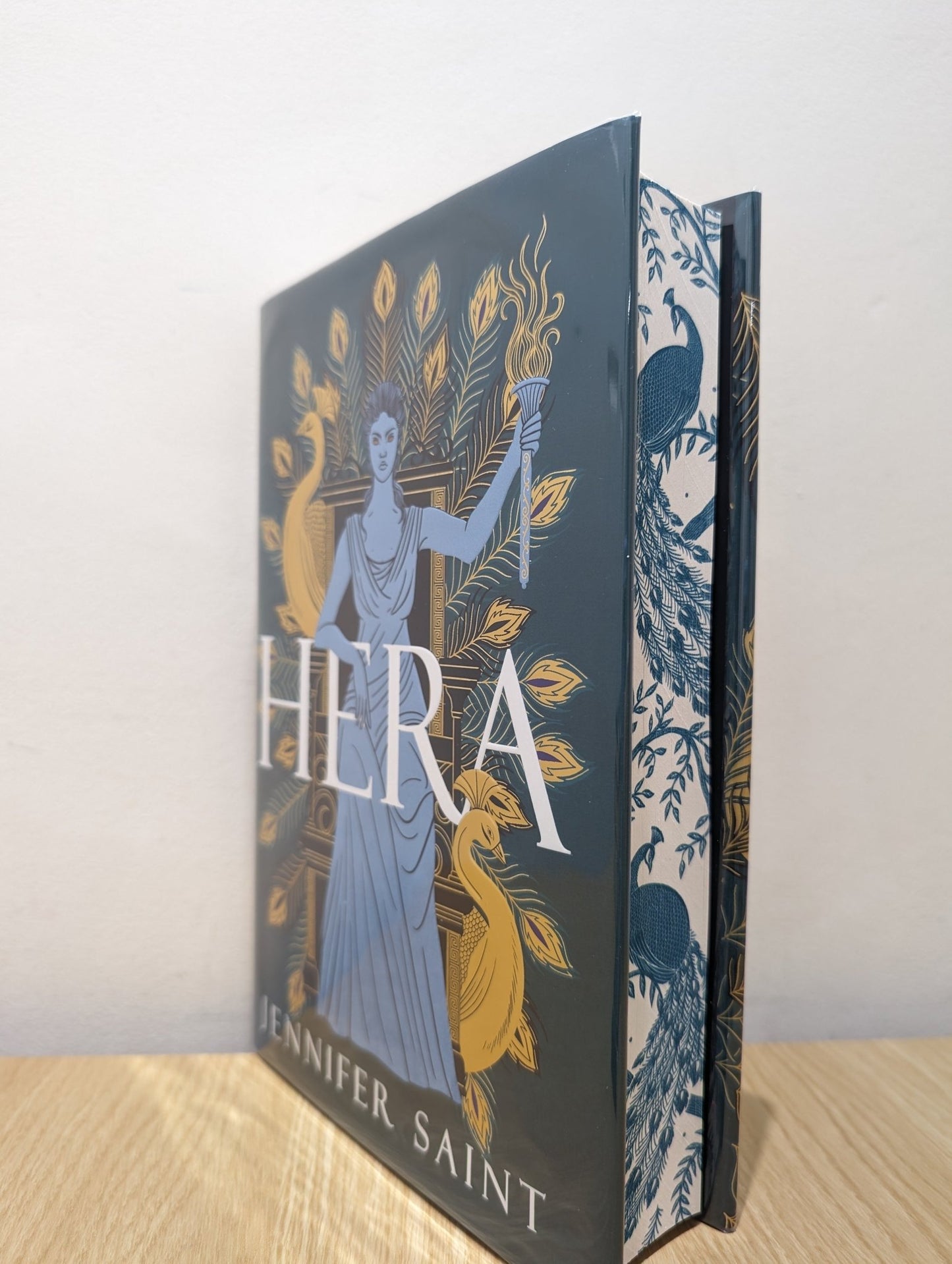Hera by Jennifer Saint (Signed Numbered First Edition with sprayed edges) - Fialta Books