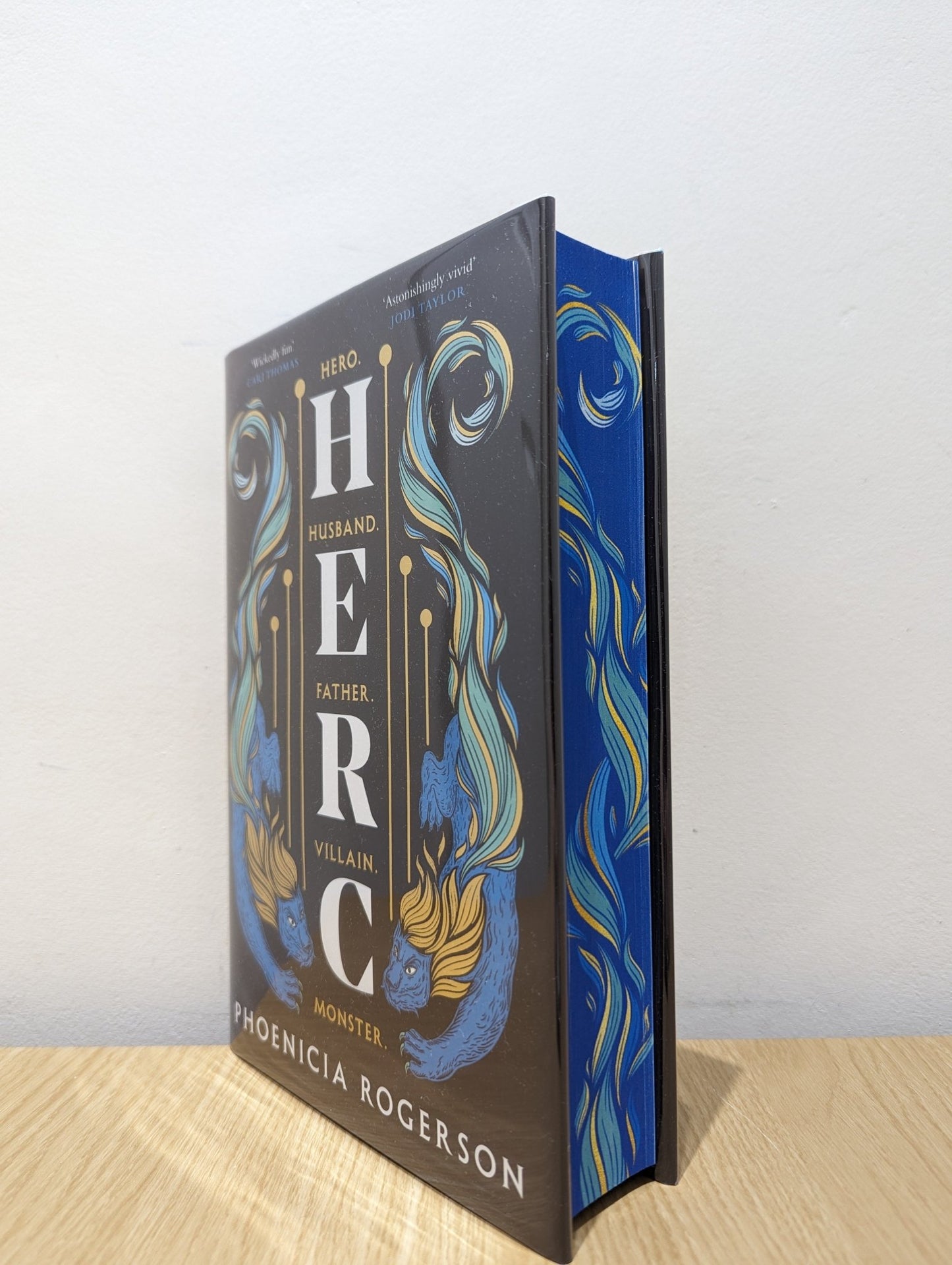 Herc by Phoenicia Rogerson (Signed Numbered First Edition with sprayed edges) - Fialta Books