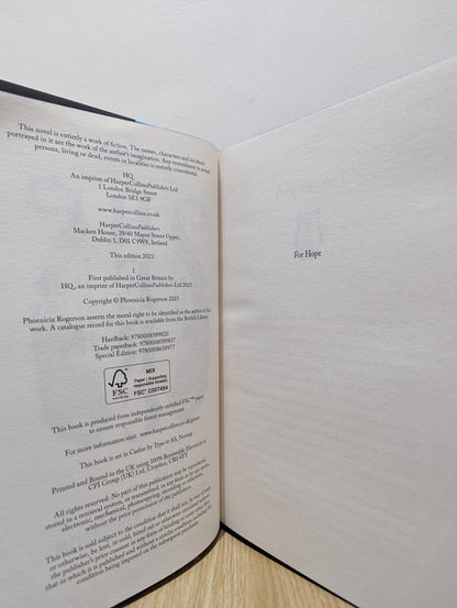 Herc by Phoenicia Rogerson (Signed Numbered First Edition with sprayed edges) - Fialta Books