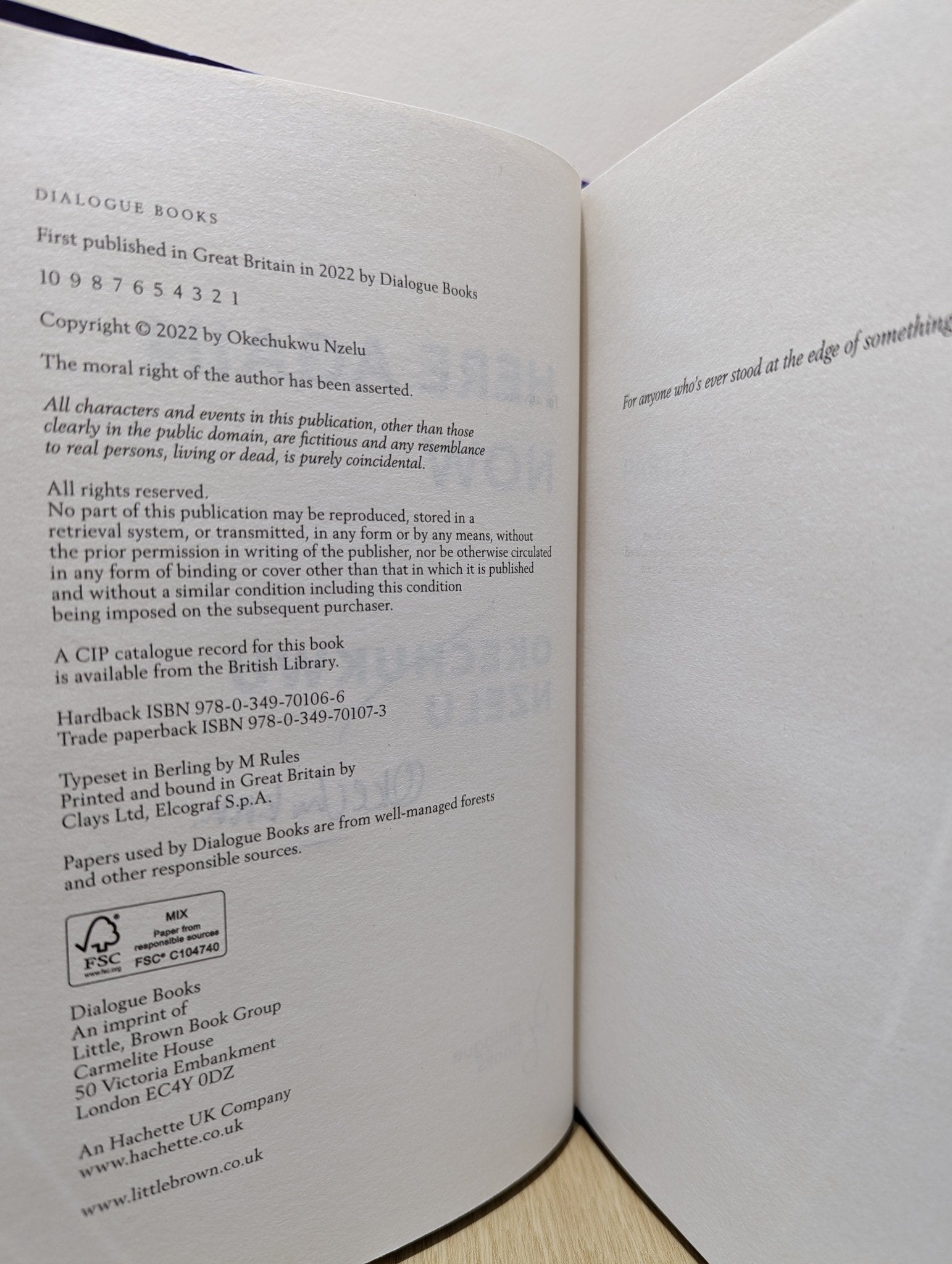 Here Again Now by Okechukwu Nzelu (Signed First Edition) - Fialta Books