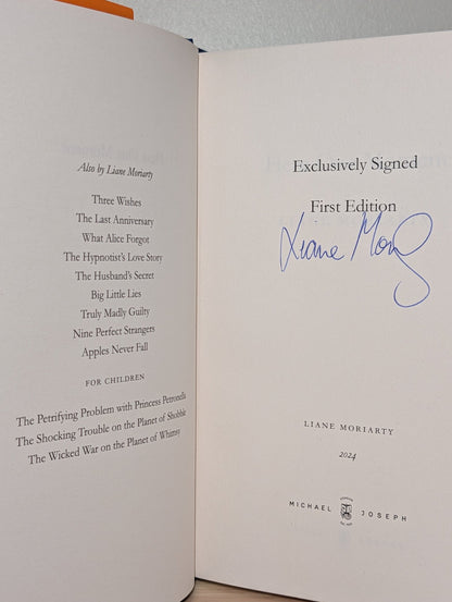 Here One Moment by Liane Moriarty (Signed First Edition) - Fialta Books