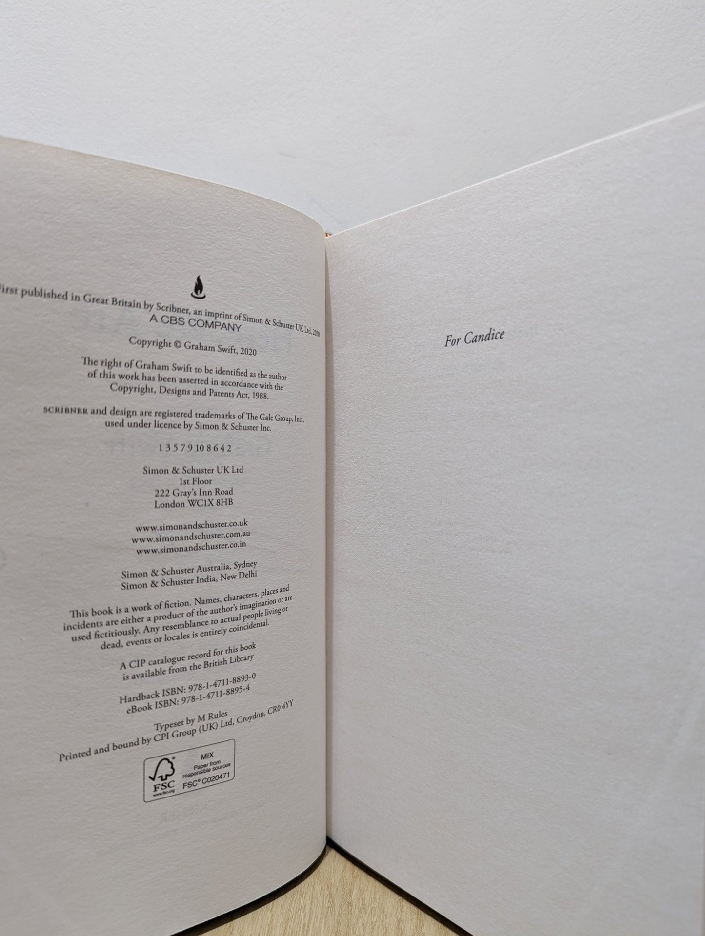 Here We Are by Graham Swift (Signed First Edition) - Fialta Books