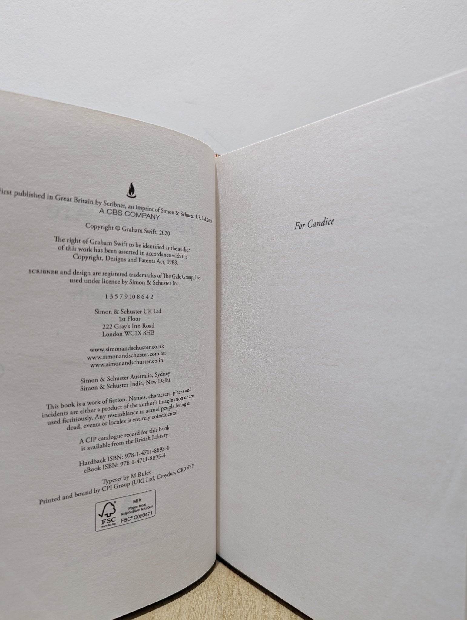 Here We Are by Graham Swift (Signed First Edition) - Fialta Books
