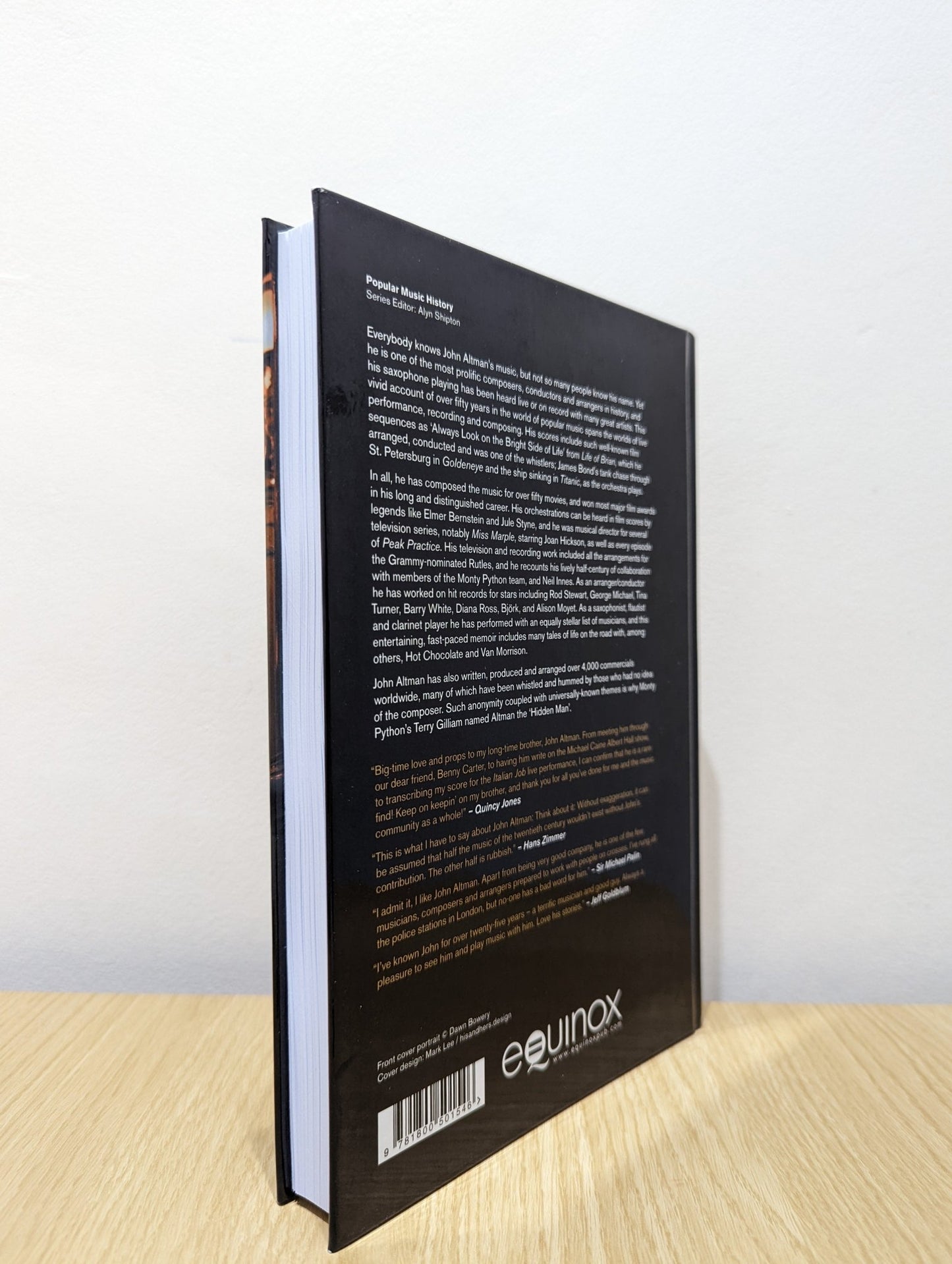 Hidden Man: My Many Musical Lives by John Altman (Signed First Hardback Edition) - Fialta Books