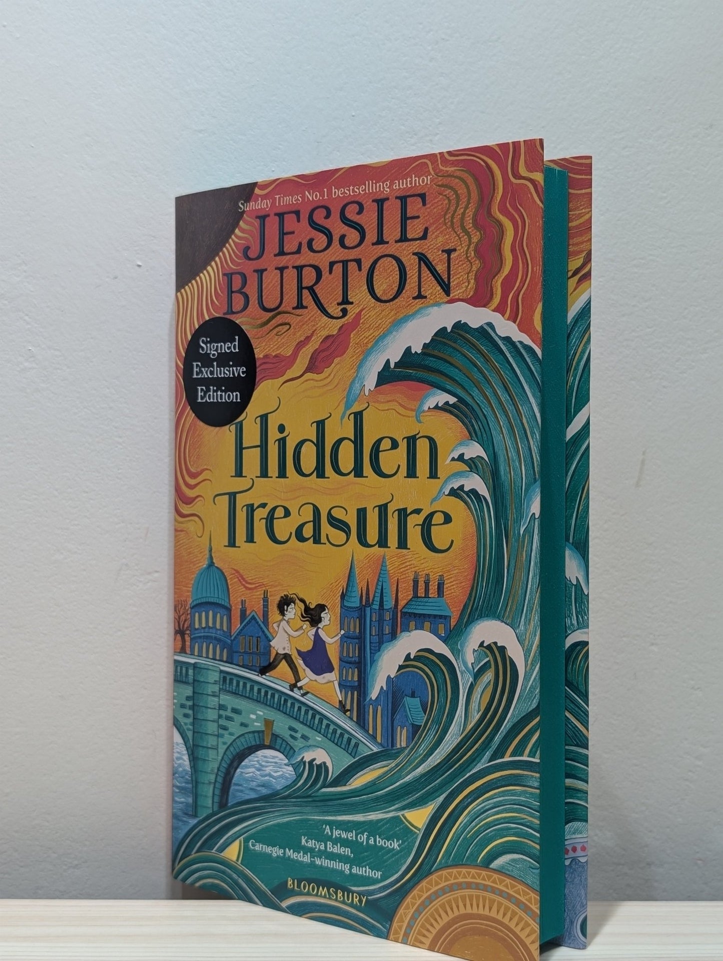 Hidden Treasure by Jessie Burton (Signed First Edition with sprayed edges) - Fialta Books