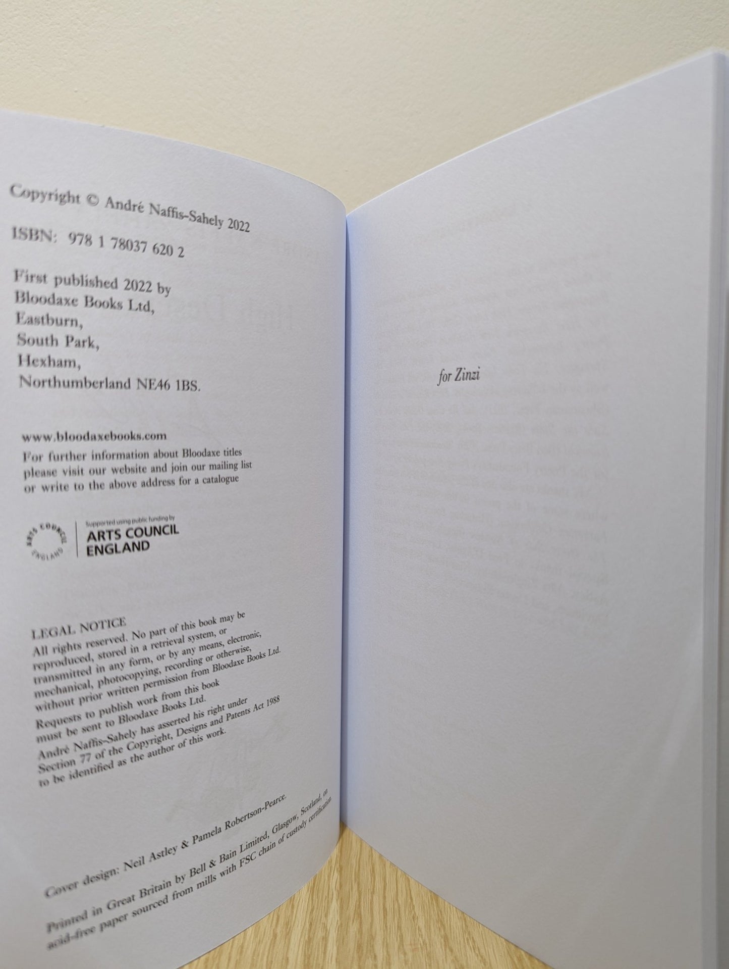 High Desert by Andre Naffis - Sahely (Signed First Edition) - Fialta Books