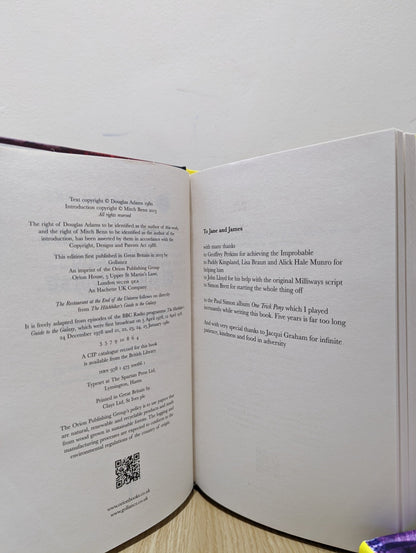 Hitchhiker's Guide to the Galaxy, The Restaurant at the End of the Universe by Douglas Adams - Fialta Books
