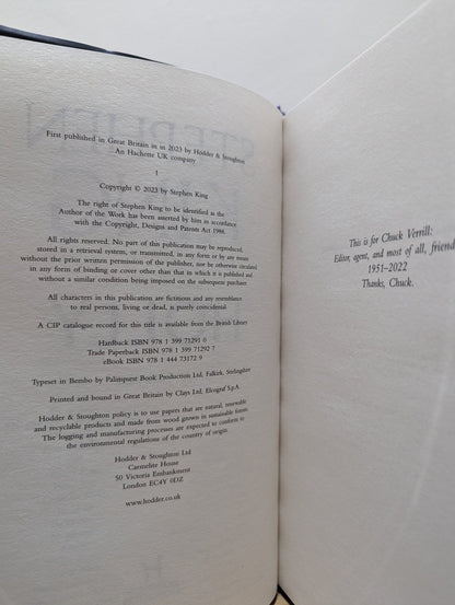 Holly by Stephen King (Collector's Edition) - Fialta Books