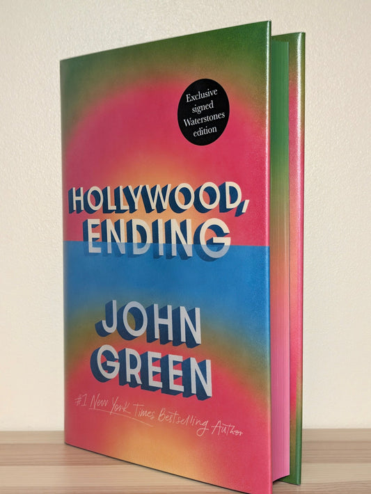 Hollywood, Ending by John Green (Signed First Edition with sprayed edges) - Fialta Books