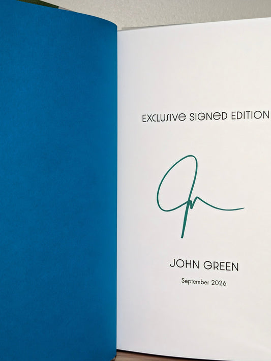 Hollywood, Ending by John Green (Signed First Edition with sprayed edges) - Fialta Books