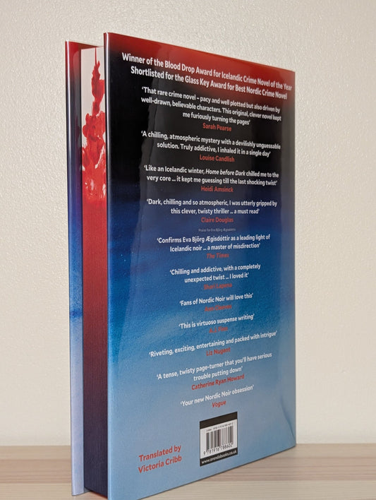 Home Before Dark by Eva Björg Ægisdottir (Signed Numbered First Edition with sprayed edges) - Fialta Books