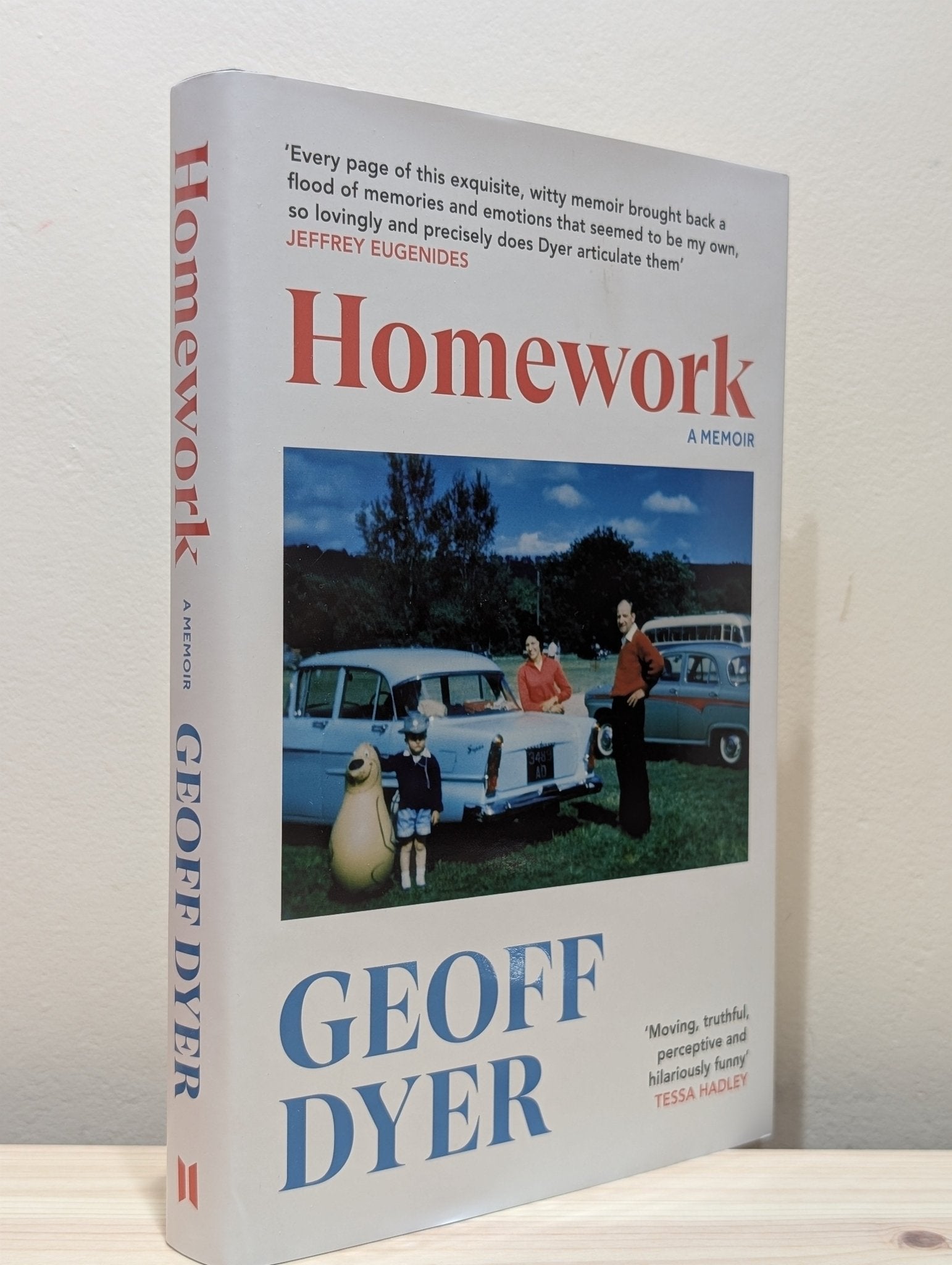 Homework: A Memoir by Geoff Dyer (Signed First Edition) - Fialta Books