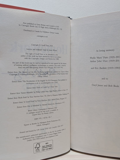 Homework: A Memoir by Geoff Dyer (Signed First Edition) - Fialta Books