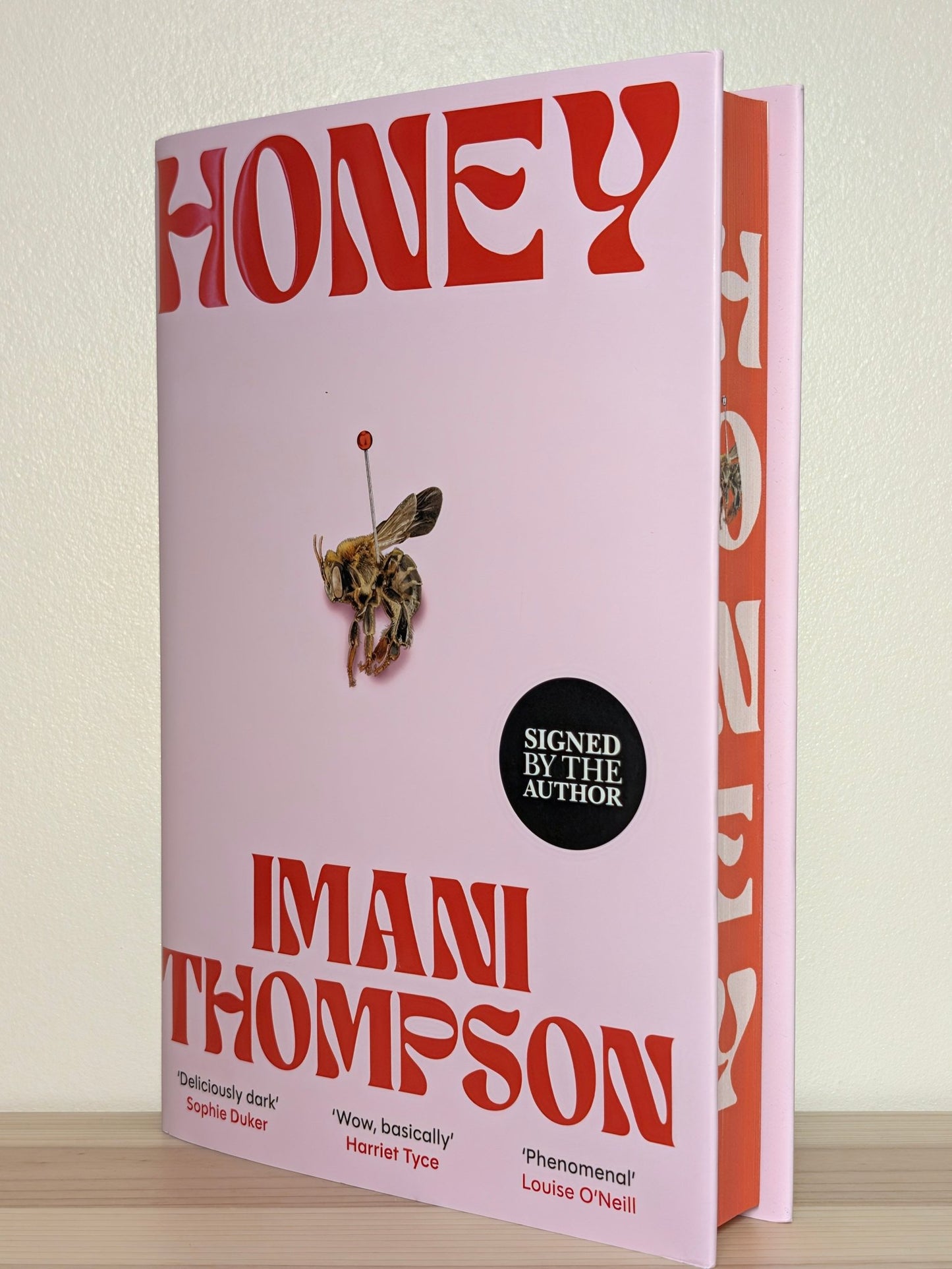 Honey by Imani Thompson (Signed First Edition with sprayed edges) - Fialta Books