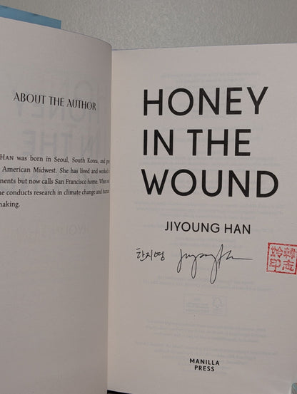 Honey in the Wound by Jiyoung Han (Signed First Edition with sprayed edges) - Fialta Books