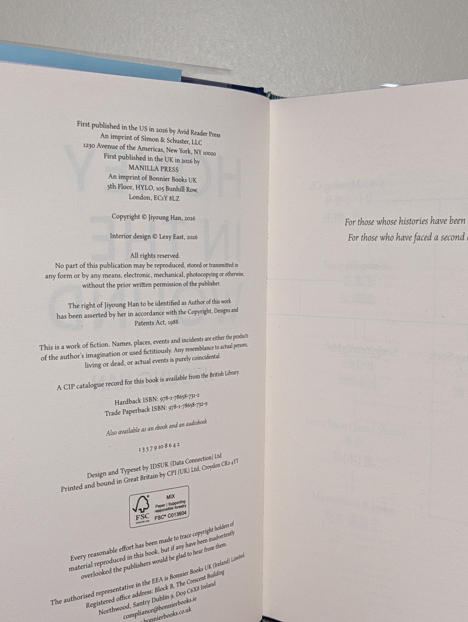 Honey in the Wound by Jiyoung Han (Signed Numbered Edition with sprayed edges) - Fialta Books
