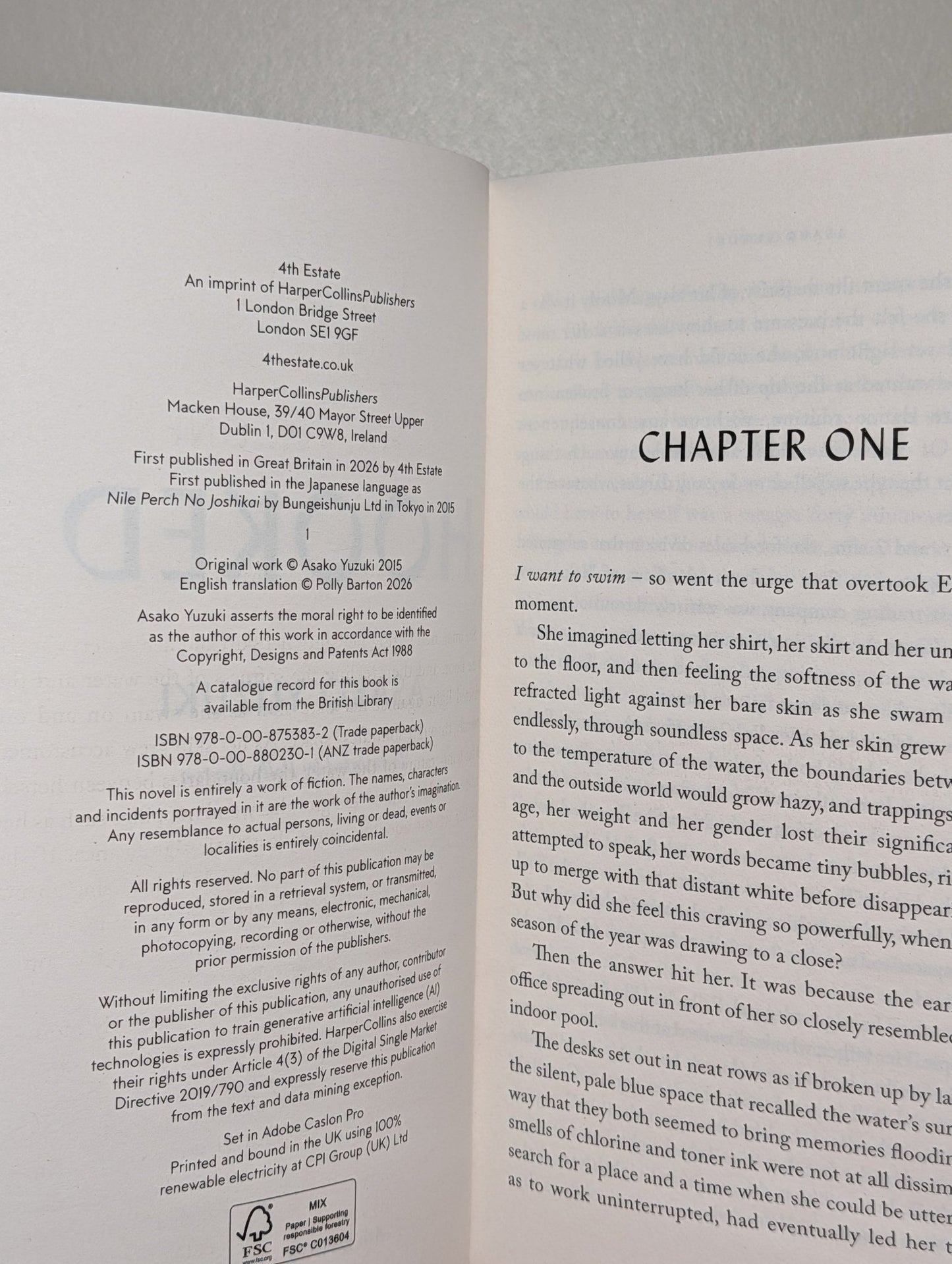 Hooked: from author of BUTTER by Asako Yuzuki (Signed First Edition) - Fialta Books